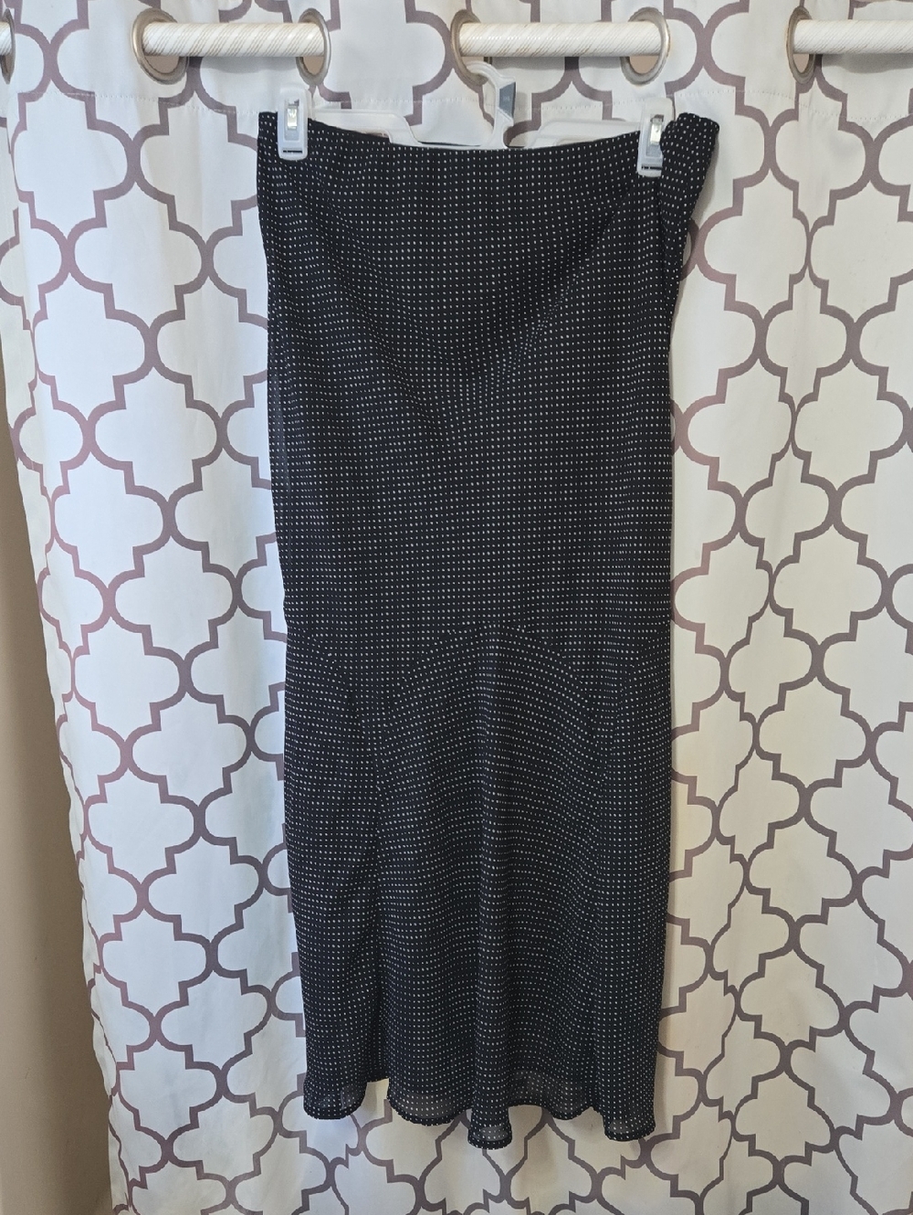 Classic Black Polka Dot Skirt